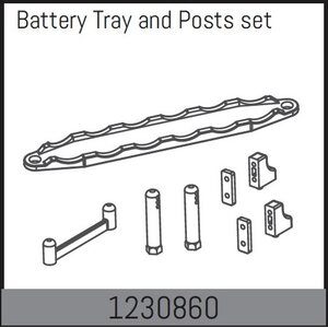 Absima Battery Tray and Posts