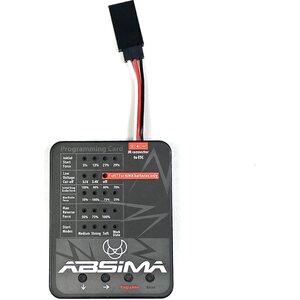 Absima Programming Card for ECO Brushless ESC