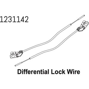 Absima Cables Set (Diff-Lock) CR4.4 1231142