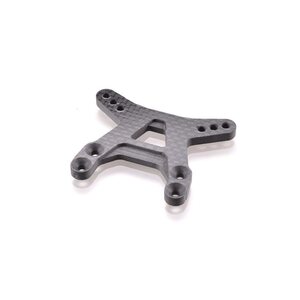 Revolution Design B6 Heavy-Duty Carbon Fiber Shock Tower Front (Flat Arm Type)