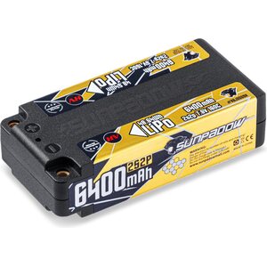 Sunpadow Li-Po Battery 2S 7,6V 6400mAh 160C HV Shorty