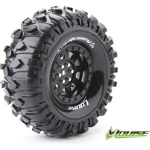 Louise Tire & Wheel CR-ROWDY 1.9" Black (2)