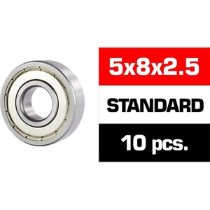 Ultimate Racing 5x8x2.5mm "HS" METAL SHIELDED BEARING