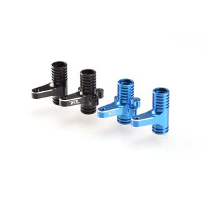 Revolution Design B64 Aluminium Steering Bellcrank Set (blue)