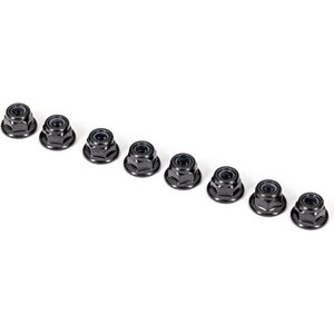 Traxxas Lock Nut Flanged M3 Black (12) 2744X