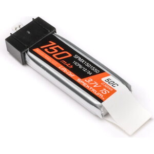 Spektrum Accessories 3.7V 150mAh 1S 50C LiPo Battery: JST PH1.25 Connector