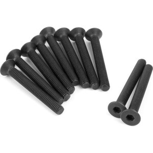 HPI Flat Head Screw M3x25mm (Hex Socket/10pcs)