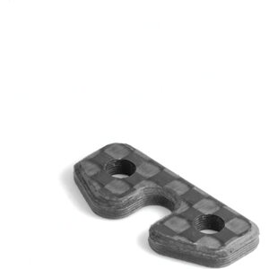 Avid Wing Button | One-Piece Carbon | B7 (Front)