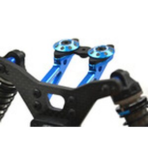 Exotek FLITE WING BUTTONS V2, 6061 2 pack (Blue)