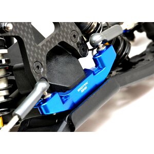 Exotek B6 FRONT CAMBER MOUNT, 7075 (Blue)
