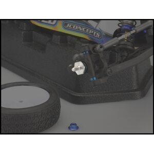 JConcepts B6 | B6D | B6.1 Titanium front axle set w/ 1mm adjustment spacer