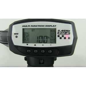 Sanwa MX-6 3-Channel 2.4GHz FH-E Radio RX-391W Roiskesuojatulla Vastaanottimella