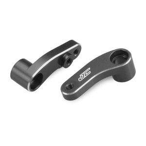 JConcepts 2565-1 B6 | B6D | B6.1 Aluminum steering bellcranks - blue