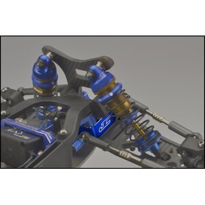 JConcepts B6 | B6D | B6.1 Front camber link mount bulkhead - blue
