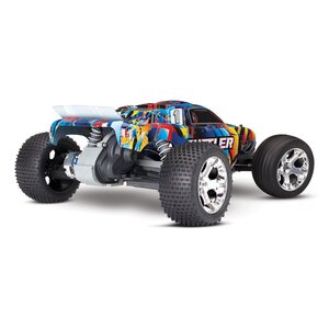 Traxxas Rustler 2WD 1/10 RTR TQ - without a battery or charger TRX37054-4