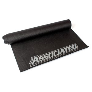 Team Associated SP428 SP428 AE 2018 Pit Mat, black, silver lettering