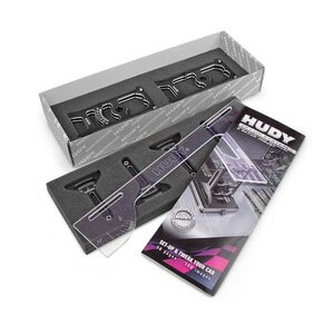 Hudy EXCLUSIVE ALU SET-UP SYSTEM FOR 1/8 OFF-ROAD CARS 108805