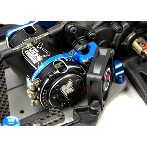 Exotek FAN MOUNT- CLAMP ON SET, 1/10 (Blue)