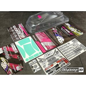 Bittydesign JP8 Clear Body TC 190mm Lightweight