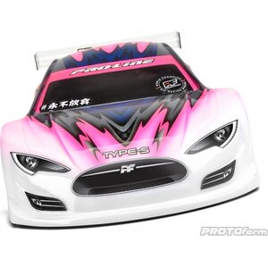 Protoform 1560-25 Type-S Light Weight Clear Body for 190mm