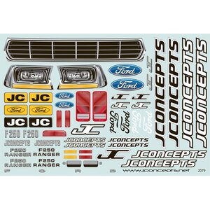 JConcepts 1979 FORD F-250 SCT BODY - (Slash, Senton, ProSC10)