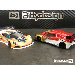 Bittydesign LS3 1/12 body (Maalaamaton)