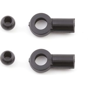 Team Associated 7217 Shock Rod Ends with Plastic Pivot Balls