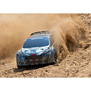 Traxxas Ford Fiesta ST Rally 1/10 4WD RTR TQ w/o Battery & Charger TRX74054-4
