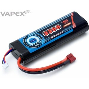 Vapex Li-Po Battery 2S 7,4V 3300mAh 30C T-connector