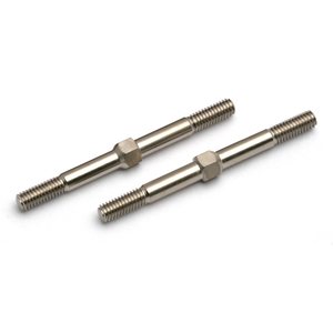 Team Associated 89526 Turnbuckles, 4x50 mm/1.97 in, silver