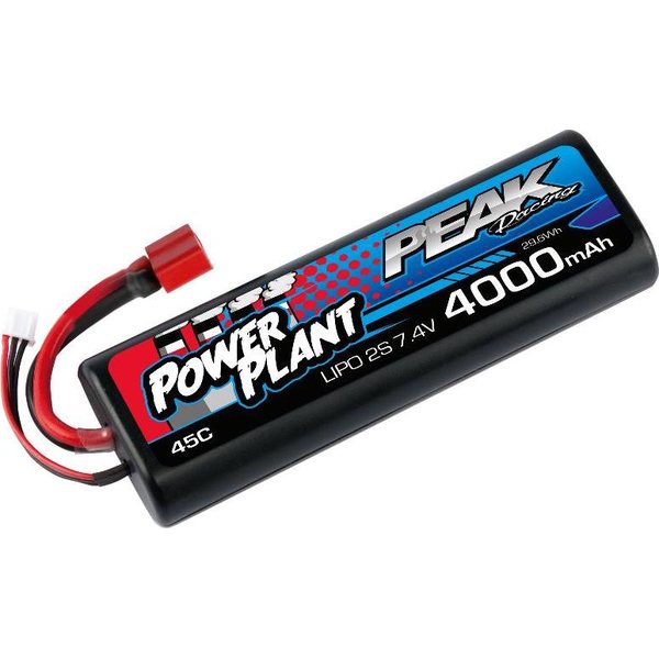 Peak Power Plant Lipo 4000 7.4 V 45C (Deans Plug)