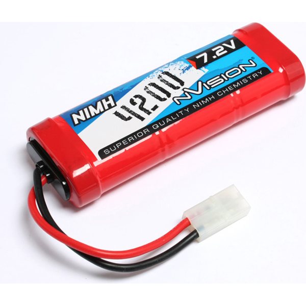 NVision NiMH 4200 7,2V Stick w/Tamiya Plug 14 AWG