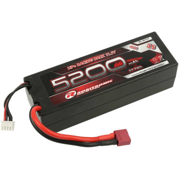 Robitronic LiPo Battery 5200mAh 3S 40C EC5