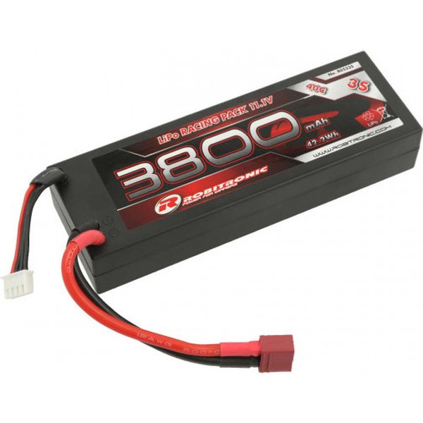 Robitronic LiPo Battery 3800mAh 3S 40C T-Plug