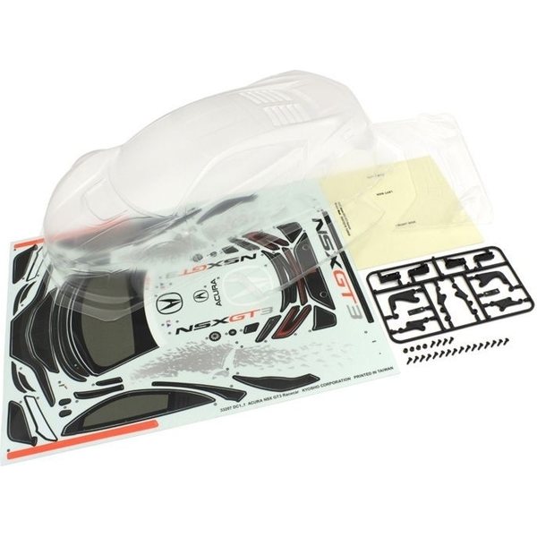 Kyosho Clear Body Shell Acura NSX 1:10 (PureTen Size 200mm) K.39213B