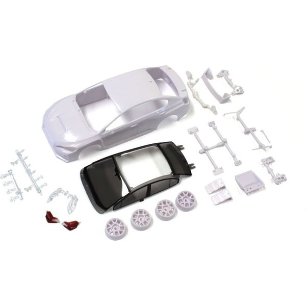 Kyosho BODY SHELL - SUBARU WRX STI Mini-Z + 4WD RIMS (WHITE BODY) K.MZN185