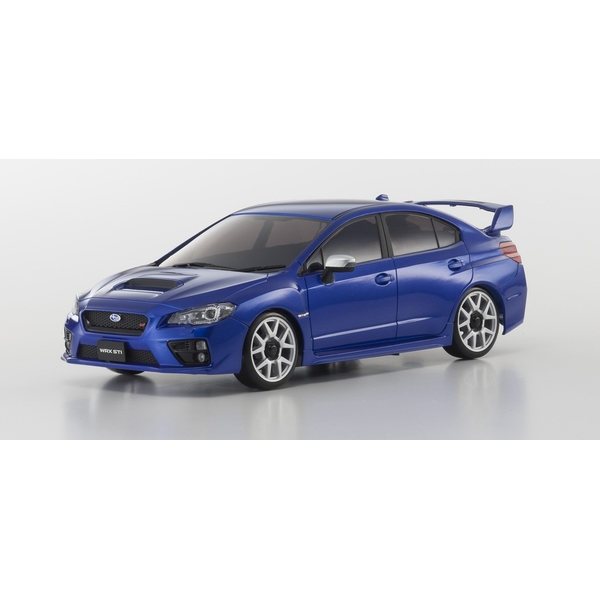 Kyosho Body Shell Only Mini-Z Subaru Wrx Sti Blue + 4Wd Wheels K.Mzm440Mb