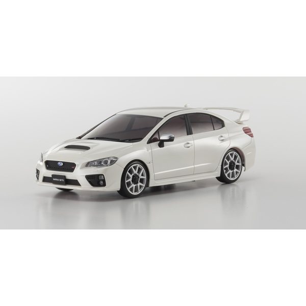 Kyosho Body Shell Only Mini-Z Subaru Wrx Sti White + 4Wd Wheels K.Mzm440W