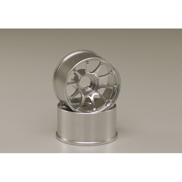Kyosho CE28N WHEELS WIDE 0 OFFSET SILVER K.R246-1602