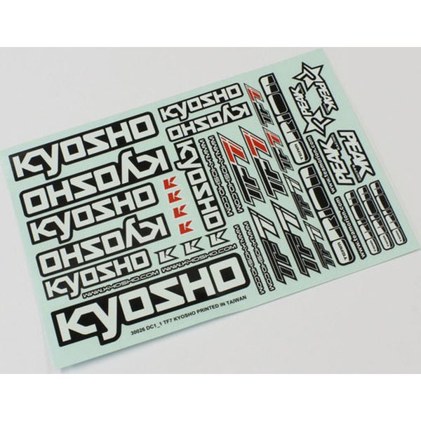 Kyosho Decal Sheet Tf7 K.Tfd201