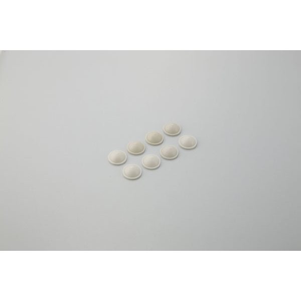 Kyosho Hi Compress. Diaphragm For Vz075/ White : 8Pcs K.W6007