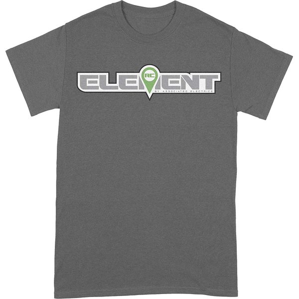 Element RC Element RC Logo T-Shirt, gray, 3XL SP200XXXL