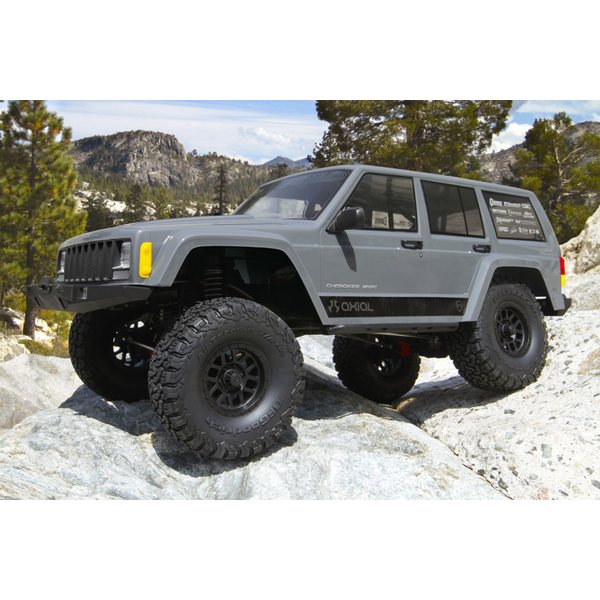 Axial 1/10 SCX10 II Jeep Cherokee Brushed Rock Crawler LiPo parcel