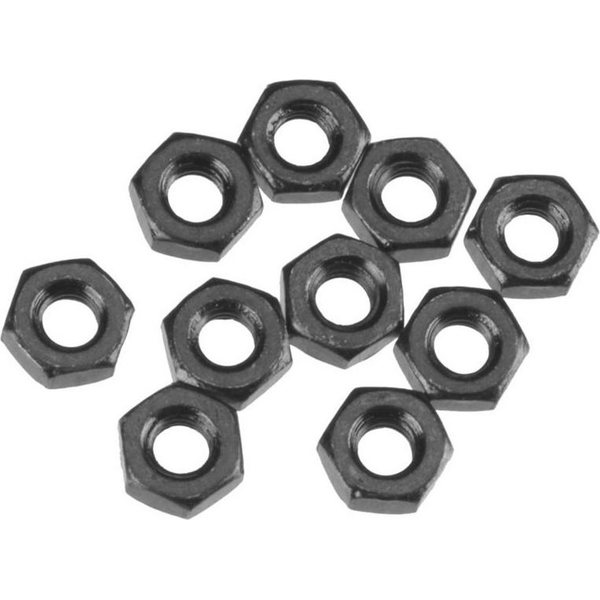 Axial AXA1040 Thin Hex Nut M3 Black (10)