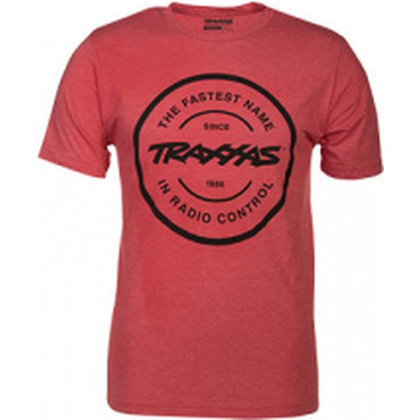 Traxxas 1359-XL T-Shirt Red Circle Traxxas-logo XL (Premium Fit)