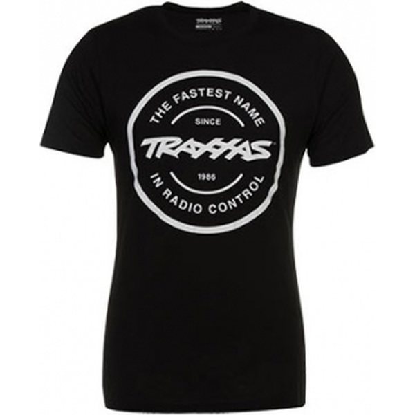 Traxxas 1360-M T-Shirt Black Circle Traxxas-logo M