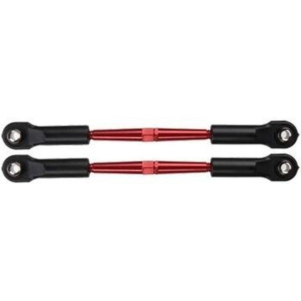 Traxxas 2336X Turnbuckle Toe Link Complete 96mm Aluminium Red (2)