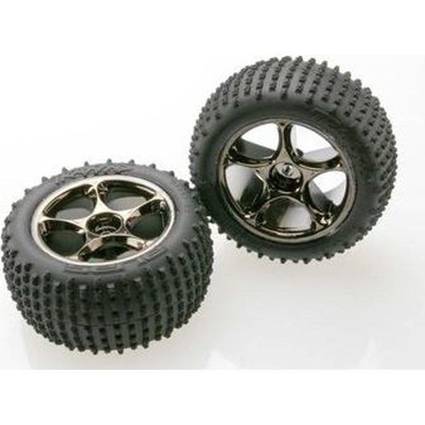 Traxxas 2470A Tires & Wheels Alias Medium/Tracer 2.2" Rear (TSM-Rated) (2)