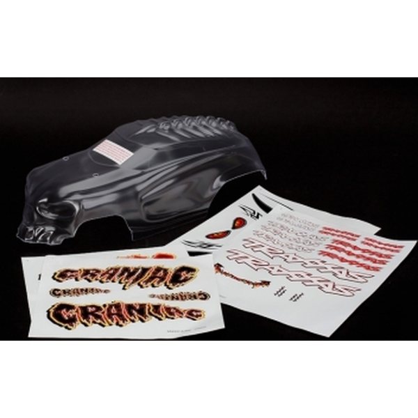 Traxxas 3634 Body Craniac Clear