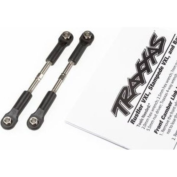 Traxxas 3643 Turnbuckle Complete Steel Camber Link 82mm (2)